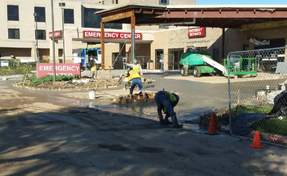 Concrete finishing — edge tooling and surface refinement (18)